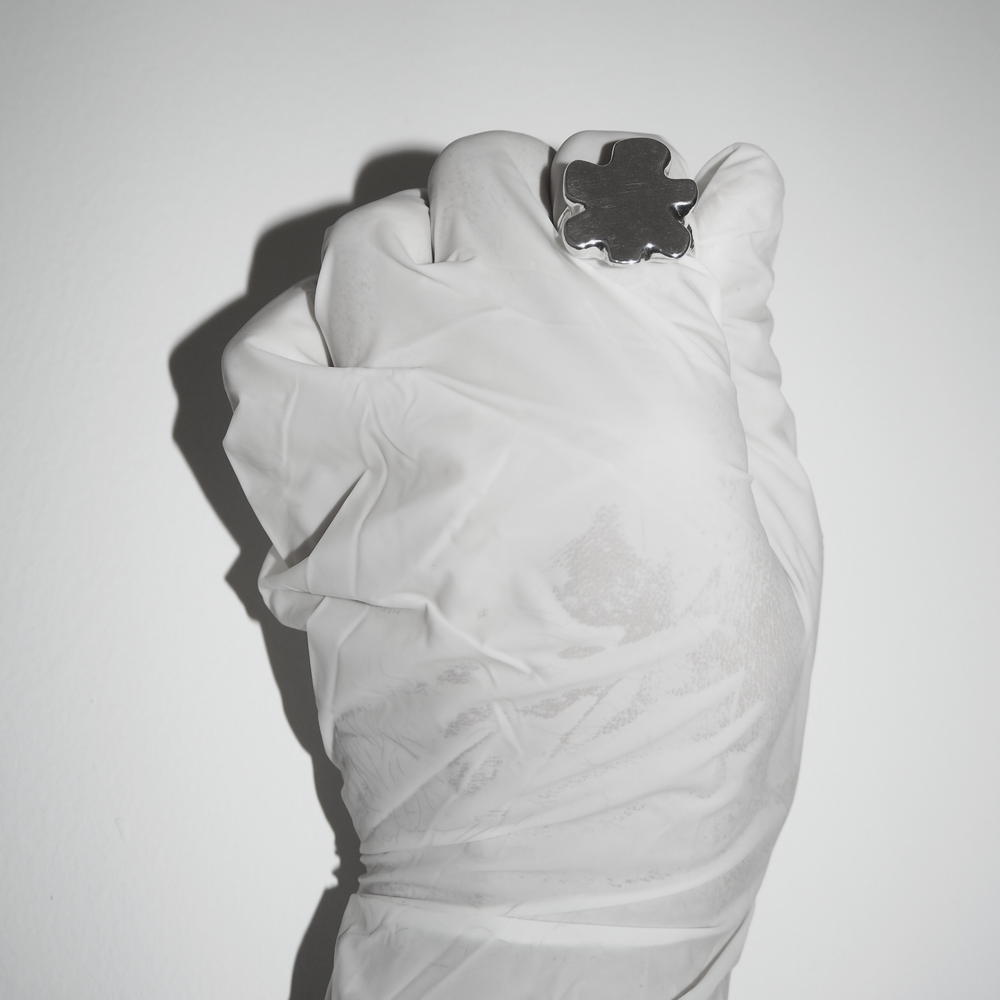 Wearing the Silver Puzzle Ring