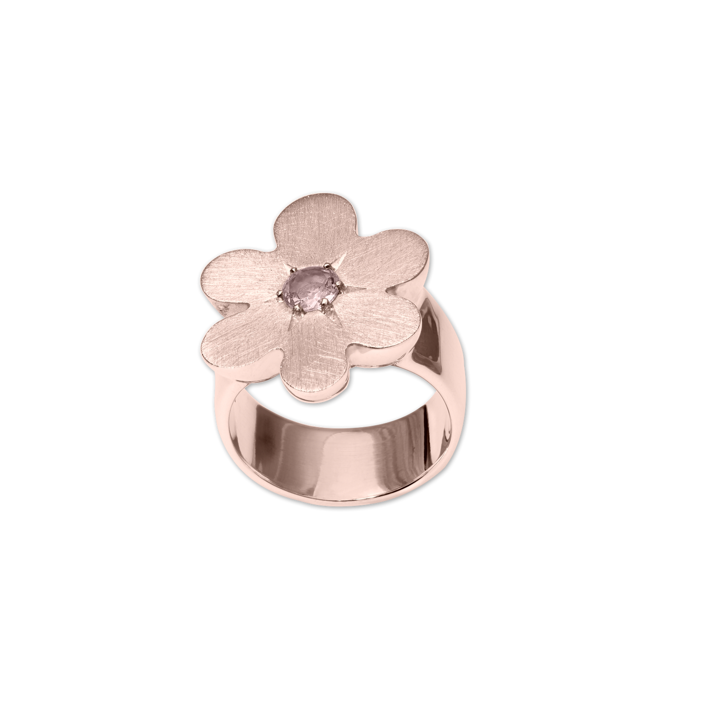 The Rose Gold Daisy Morganite