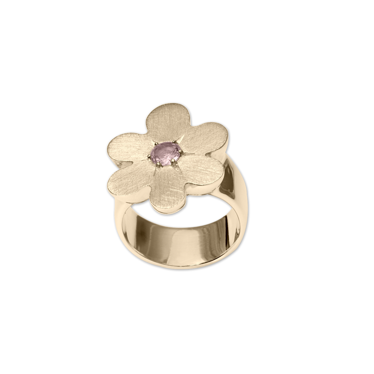 The Gold Daisy Morganite