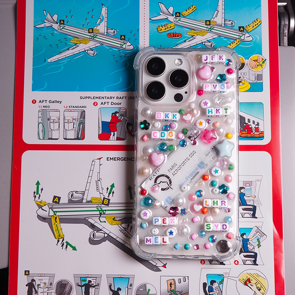 Beaded Resin Phone Cases