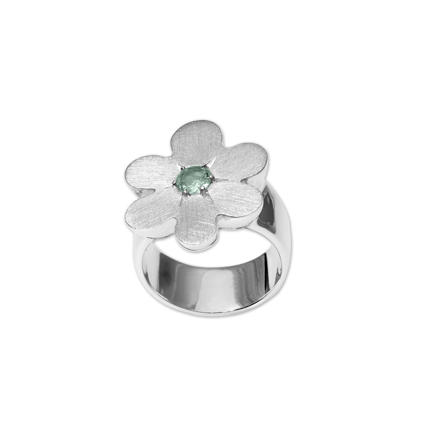 Flower Green Gemstone