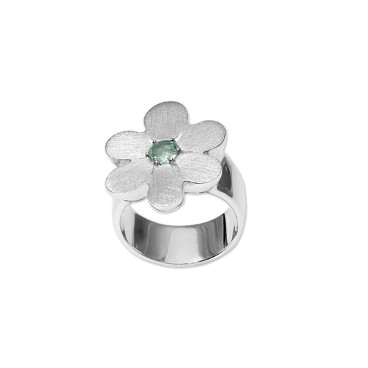 Flower Green Gemstone